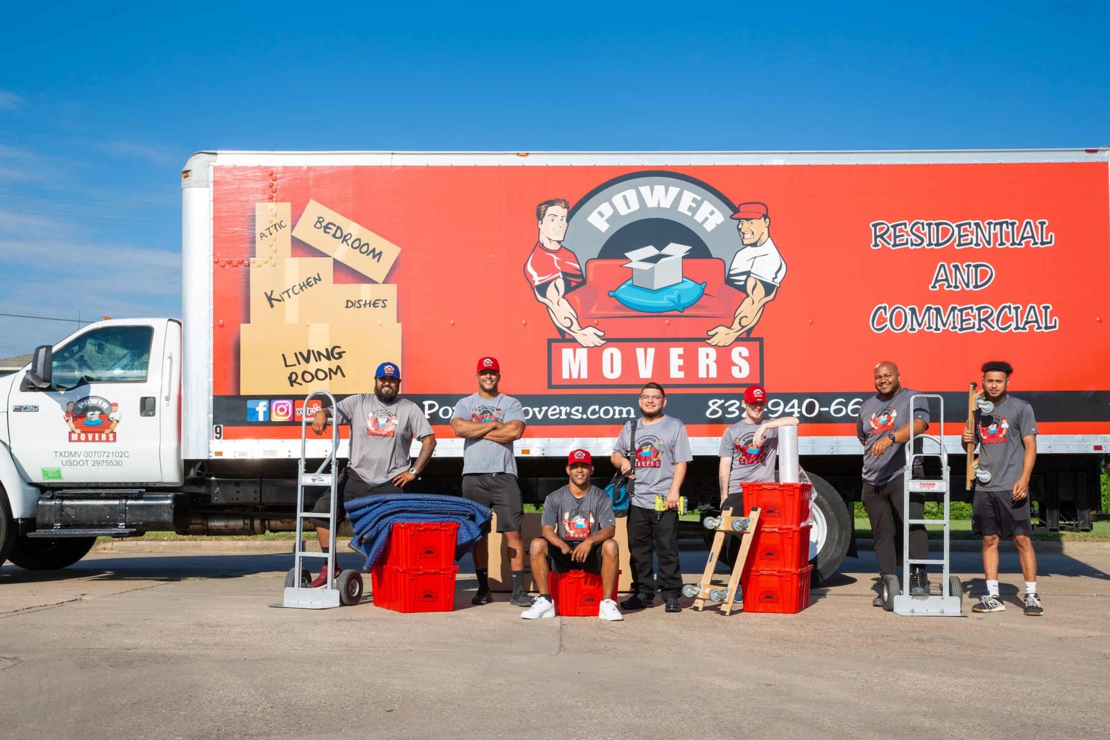 Long Distance Moving Companies Katy by Power Movers