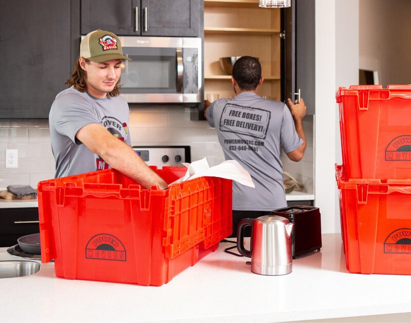 Packing and Unpacking Services in Houston by Power Movers